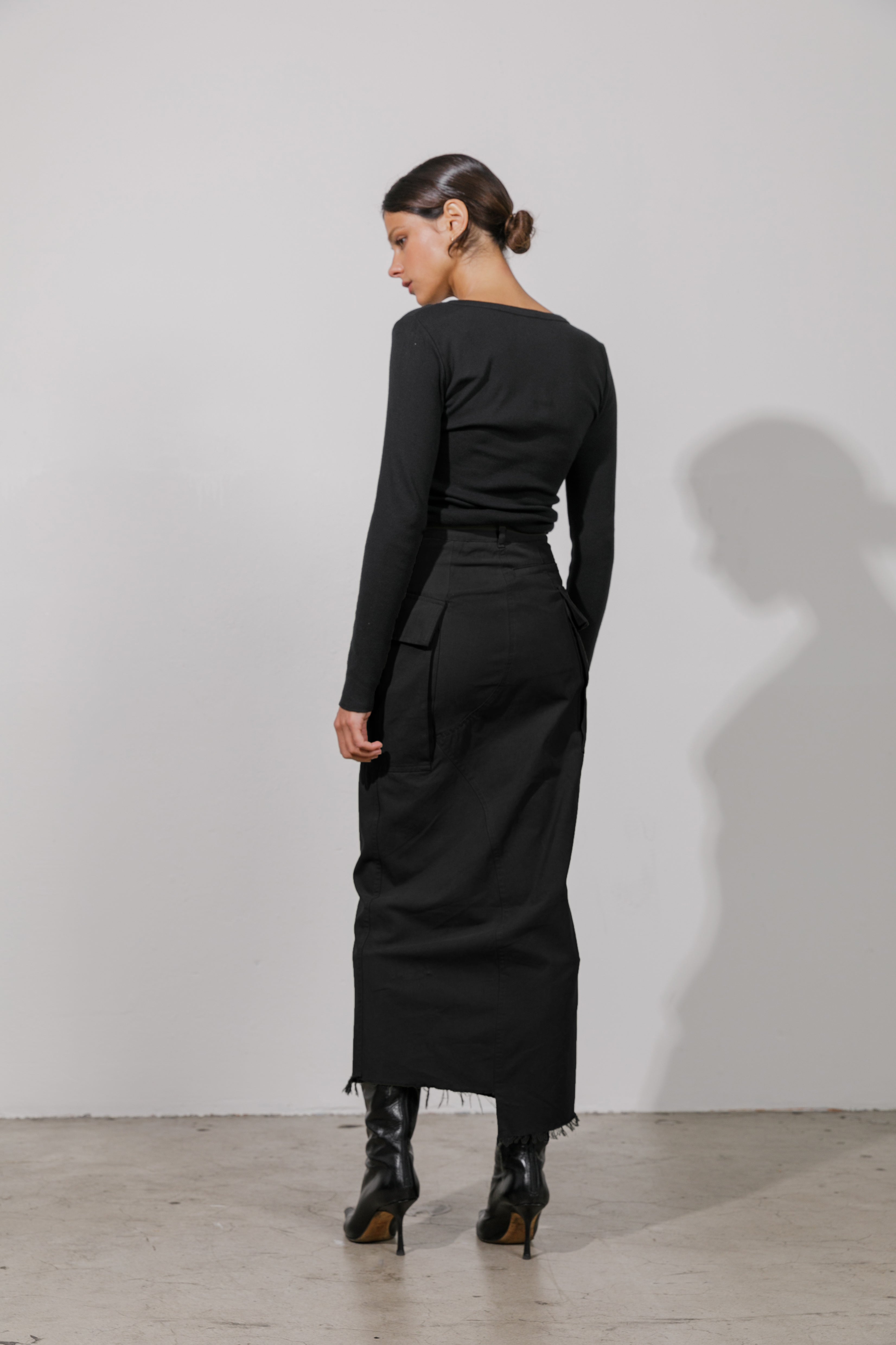 Cargo Skirt - Black