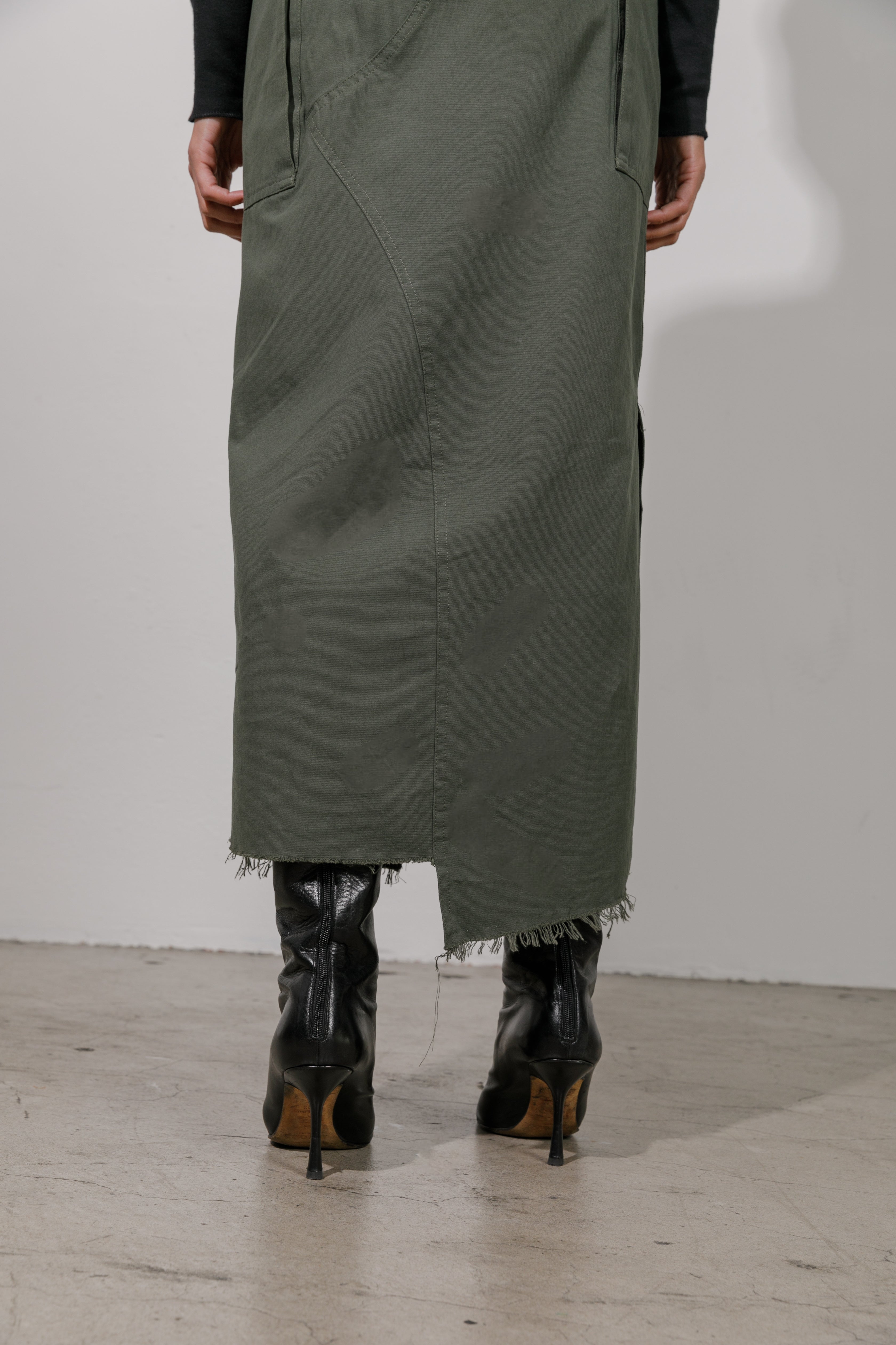 Cargo Skirt - Olive
