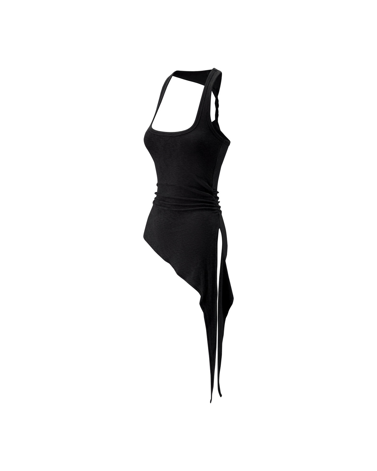 Asymmetric Tank - Black