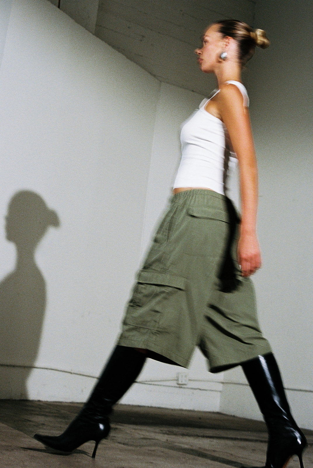 Bermuda Parachute Short - Sage
